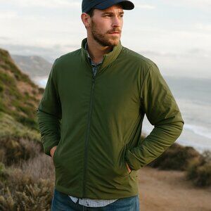 PROOF by Huckberry Men's PrimaLoft Nova Series Insulated Jacket Green Medium